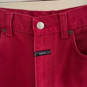 Marithe & Francois Girbaud Red Jeans